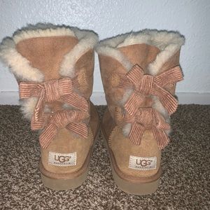 UGG Bailey Corduroy Bow Boots